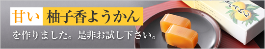 ヤマサン「柚子ようかん」